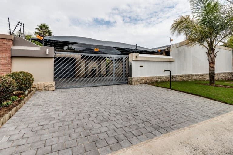 Faded and worn paving makeover in Edenvale